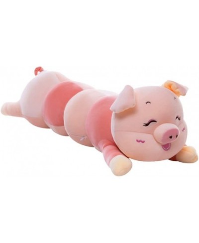 Giant Hugging Pig Caterpillar Pillow Adorable Animal Stuffed Doll Soft Large Plush Toy for Children Kids Favor Bedroom Living...