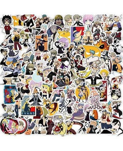 Soul Eater Stickers | 100PCS Cartoon Anime Stickers Waterproof Vinyl Stickers for Laptop Notebook Computer Water Bottle Gifts...