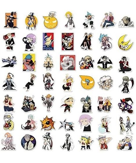 Soul Eater Stickers | 100PCS Cartoon Anime Stickers Waterproof Vinyl Stickers for Laptop Notebook Computer Water Bottle Gifts...