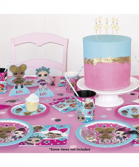 LOL Birthday Party Decorations - Serves 16 - LOL Party Supplies Birthday 67pc Set Includes - LOL Party Plates Napkins Cups Ta...