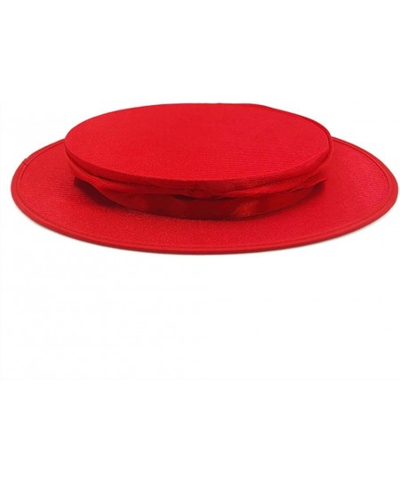 Folding Top Hat-Magician’s Collapsible Red Top Spring Hat Magic Trick Essential Prop Stage Accessories Gimmick $47.92 - Magic...