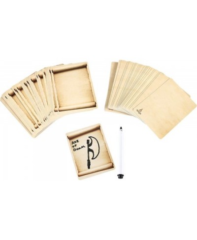 Forged Dice Co Blank Dry Erase Spellbook Card Deck - Pack of 2 Decks of 54 - Standard Card Style Fits Forged Dice Co Spell Ca...