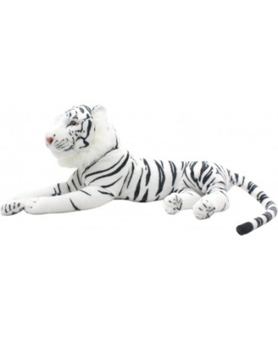 Large Stuffed Animals Tiger Toys Plush Big (White Side Lying 27 Inch) $84.08 - Stuffed Animals & Teddy Bears