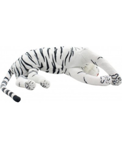 Large Stuffed Animals Tiger Toys Plush Big (White Side Lying 27 Inch) $84.08 - Stuffed Animals & Teddy Bears