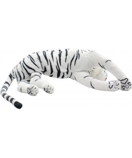 Large Stuffed Animals Tiger Toys Plush Big (White Side Lying 27 Inch) $84.08 - Stuffed Animals & Teddy Bears