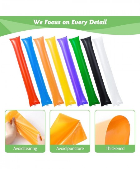 50 PCS Thicken Thunder Sticks Cheer Sticks Bam Bam Thunder Sticks for Sporting Events Dance Party Basketball Football Noisema...