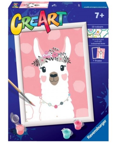 CreArt No Drama Llama Paint by Numbers for Children - Painting Arts and Crafts for Kids Age 7 Years and Up Easter Crafts $36....