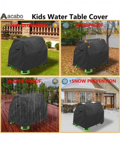 Kids Water Table Cover Fit Step2 Rain Showers Splash Pond Water Table Waterproof Dust Proof Anti-UV Outdoor Toys Cover-Cover ...