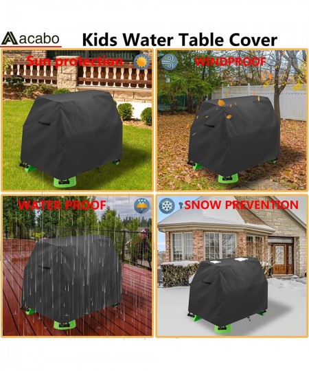 Kids Water Table Cover Fit Step2 Rain Showers Splash Pond Water Table Waterproof Dust Proof Anti-UV Outdoor Toys Cover-Cover ...