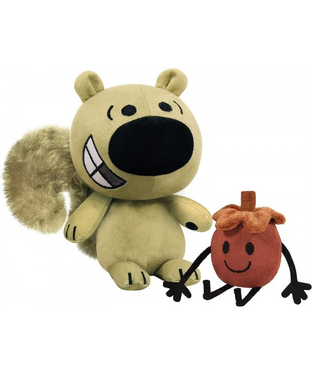 Mo Willems’ Collection/ Zoom Squirrel & Acorn Soft Stuffed Plush Toy Pair- 8” & 3” Sitting $41.83 - Stuffed Animals & Teddy B...