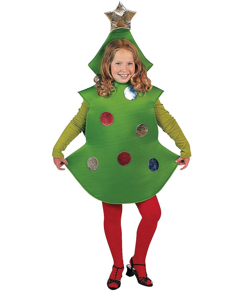 Kid’s Christmas Tree Costume - Apparel Accessories - 1 Piece $45.36 - Kids' Costumes