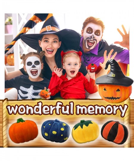 Halloween Pumpkin Crafts Kits for Kids Squishy Toys DIY Craft Halloween Activities Gifts Pumpkin Painting Decorating Thanksgi...