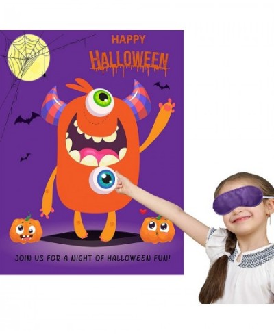 Halloween Pin The Eye on The Monster Game for Kids Halloween Party Favors and Games Halloween Party Games Activities $15.03 -...