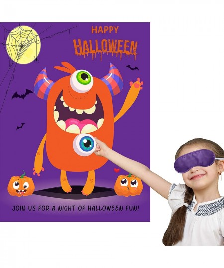 Halloween Pin The Eye on The Monster Game for Kids Halloween Party Favors and Games Halloween Party Games Activities $15.03 -...