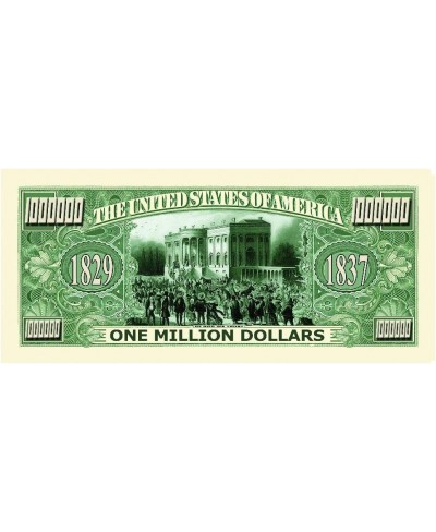 Andrew Jackson Million Dollar Bill in Banknote Protector $15.51 - Gags & Practical Joke Toys