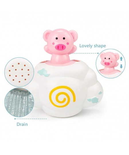 Cartoon Pig Bear Elephant Water Spray Sprinkle Toys Bath Toys Bathtub Toys for Baby Toddlers Kids Education Toy Gift Pig $14....