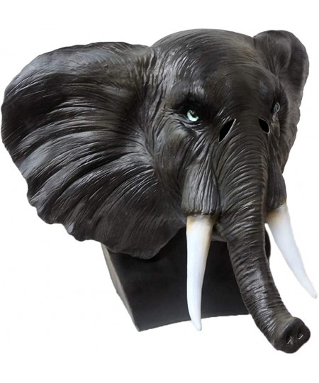 Latex Animal Full Head African Elephant Mask Animal Fancy Masquerade Party Costume Mask Multicolored $48.37 - Kids' Dress-Up ...