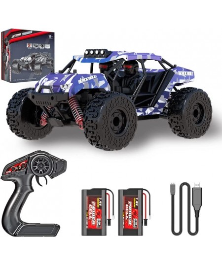 Remote Control Car 1:16 Scale 45Km/h 4WD RC Car Waterproof Drift Off-Road High Speed Remote Control Car with Two Rechargeable...