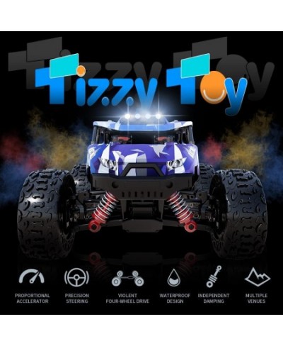 Remote Control Car 1:16 Scale 45Km/h 4WD RC Car Waterproof Drift Off-Road High Speed Remote Control Car with Two Rechargeable...