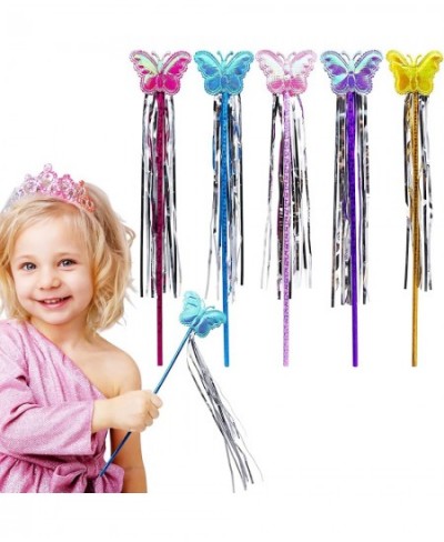 Butterfly Party Princess Wand Kit for Girls 15 Pack Magic Fairy Wand Butterfly Princess Magical Birthday Party Favors Supplie...