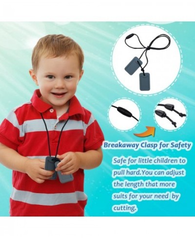 Sensory Chew Necklace for Kids Oral Motor Aids Chewy Necklace Sensory for Boys Girls with Autism ADHD SPD Needs Oral chew Toy...