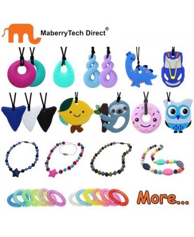 Sensory Chew Necklace for Kids Oral Motor Aids Chewy Necklace Sensory for Boys Girls with Autism ADHD SPD Needs Oral chew Toy...