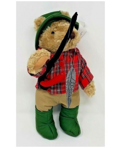 Herrington Teddy Bear Stuffed Pike Fisherman Bear 11" American Travel Collection $60.32 - Stuffed Animals & Teddy Bears