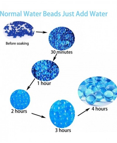 Water Ball Beads Refill Ammo 7-8 mm Water Bullets Beads Gel Ball for Kids Toys Non-Toxic Eco Friendly Gel Beads Blaster Ammo ...