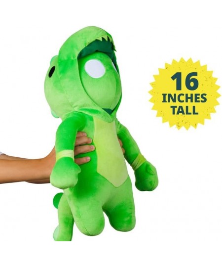 Gang Beasts Super Stretchy Plush - Green Dragon - 16 Inches - Cute Plush Toys for Kids Toys - Collect All Four Characters - H...