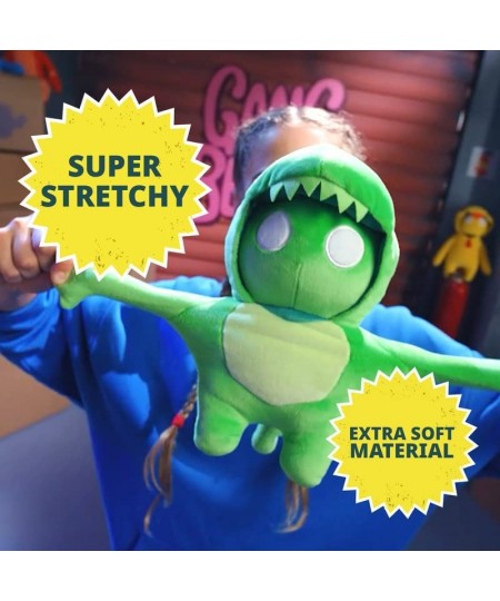 Gang Beasts Super Stretchy Plush - Green Dragon - 16 Inches - Cute Plush Toys for Kids Toys - Collect All Four Characters - H...