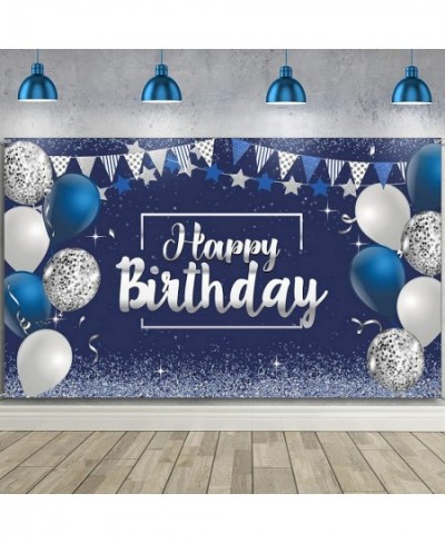 Happy Birthday Decorations Backdrop Glitter Birthday Backdrop Sign Happy Birthday Banner Birthday Party Supplies Photo Backgr...