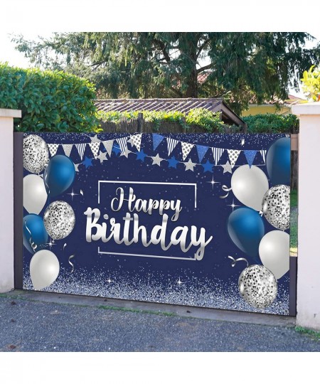 Happy Birthday Decorations Backdrop Glitter Birthday Backdrop Sign Happy Birthday Banner Birthday Party Supplies Photo Backgr...