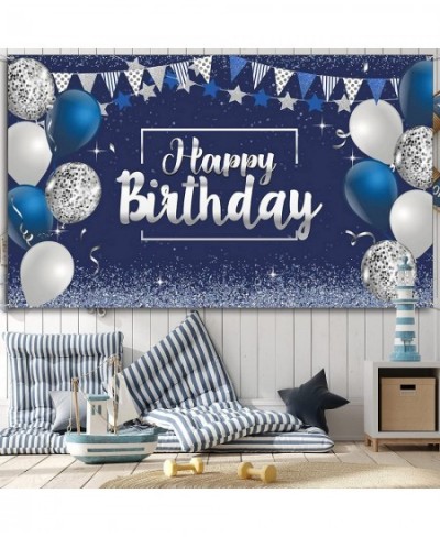 Happy Birthday Decorations Backdrop Glitter Birthday Backdrop Sign Happy Birthday Banner Birthday Party Supplies Photo Backgr...