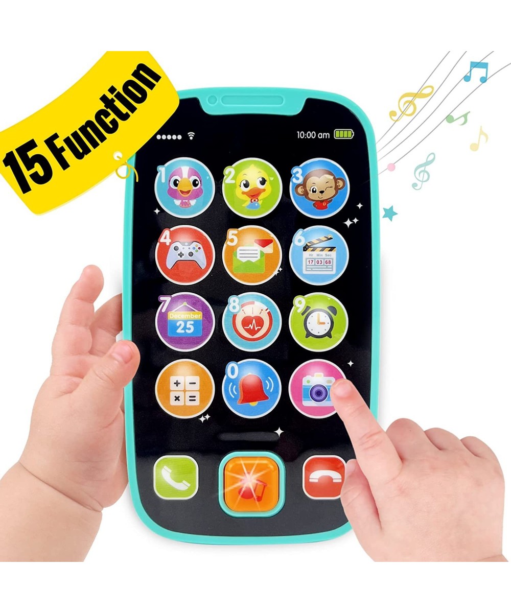 Baby Toys 12-18 Months Toys for 1 Year Old Boy Gifts 15 Functions Baby Kids Toy Phone with Music & Lights 1 Year Old Toys for...