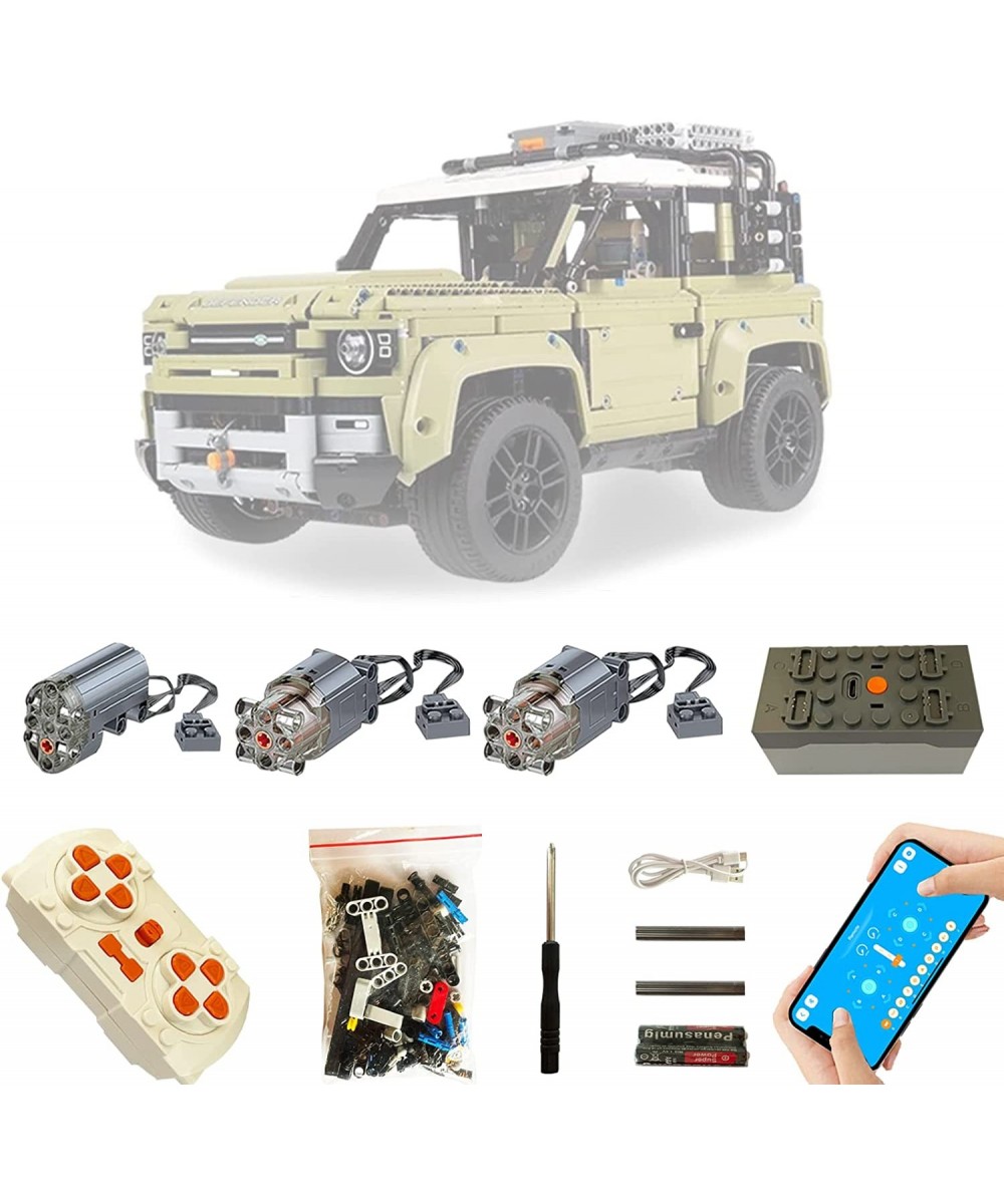 for Lego Technic Land Rover Defender 42110 Motor and Remote Control Upgrade Kit 3 Motors APP 4 Modes Control Quality Gift Mot...