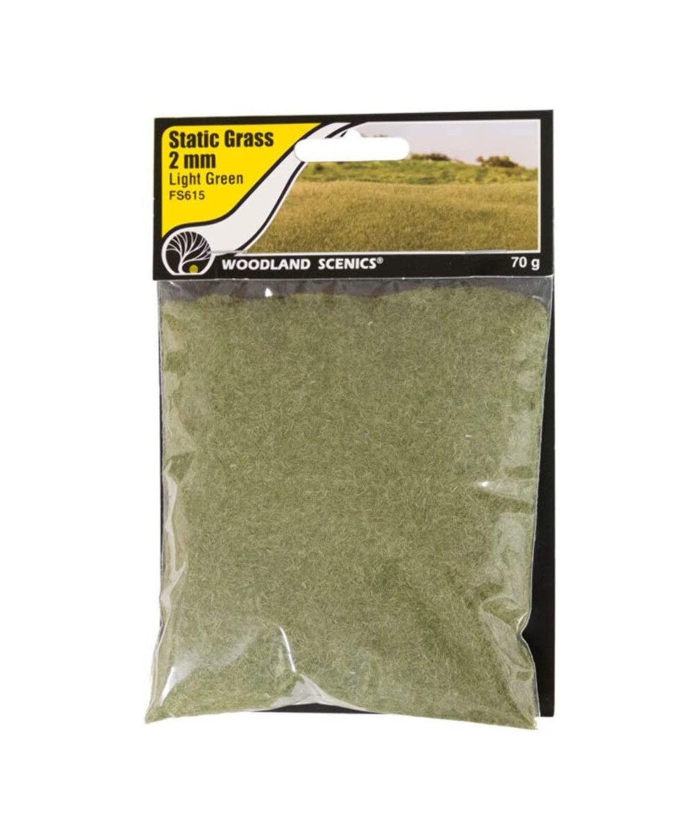 Woodland Scenic Static Grass 2mm-Light Green -FS615 $16.53 - Toy Vehicle Playsets