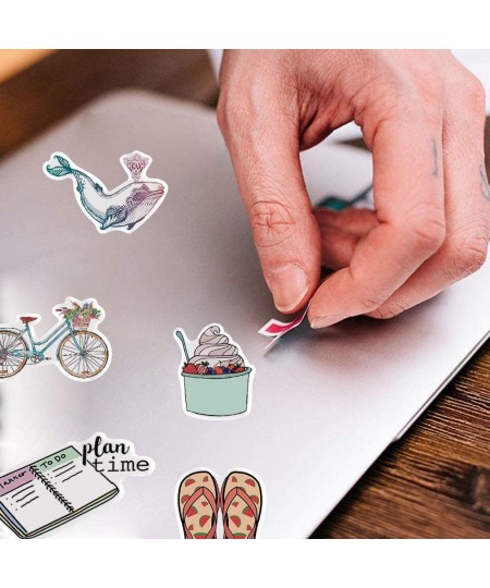 Water Bottle Stickers 200 PCS Waterproof Laptop Cute Aesthetic Vinyl Stickers for Kids Adults Teens $15.49 - Kids' Stickers