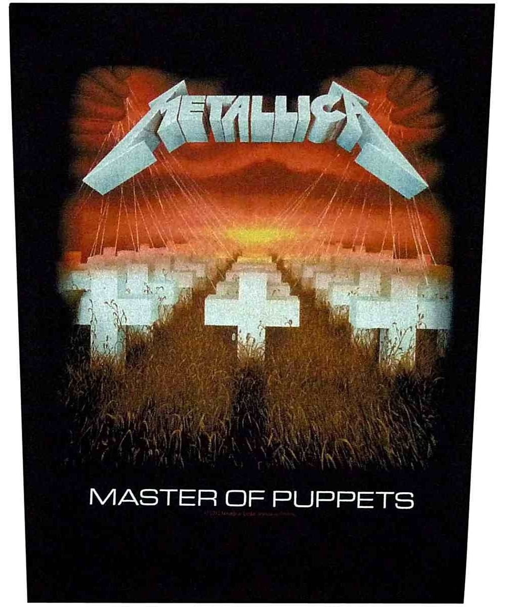 Metallica Master of Puppets Giant Back Patch (Official Licensed Product) $33.86 - Hand Puppets