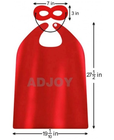 Superhero Capes and Masks for Kids Birthday Party 7 Sets - DIY Dress Up Costumes - Bulk Pack $31.81 - Kids' Costumes