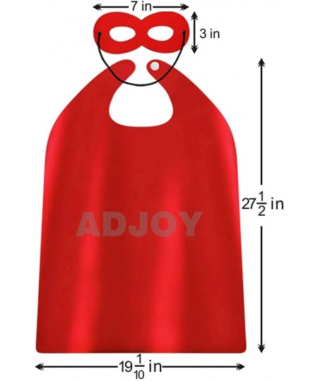 Superhero Capes and Masks for Kids Birthday Party 7 Sets - DIY Dress Up Costumes - Bulk Pack $31.81 - Kids' Costumes