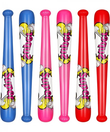 Baseball Bat Inflates for Kids 29.5 Inch Sports Themed Inflatable Bat Inflatable Baseball Bat Blow up Baseball Party Favors S...