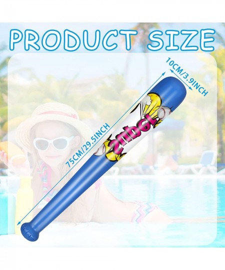 Baseball Bat Inflates for Kids 29.5 Inch Sports Themed Inflatable Bat Inflatable Baseball Bat Blow up Baseball Party Favors S...