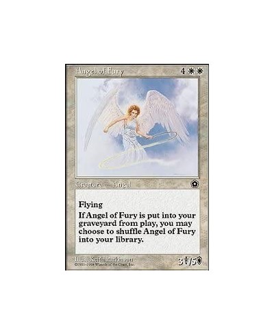 Angel of Fury - Portal Second Age $16.06 - Card Games