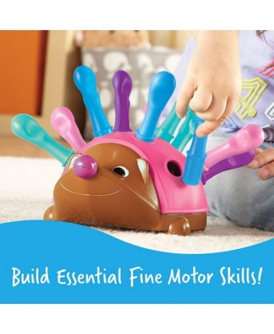 Spike The Fine Motor Hedgehog Pink - 14 Pieces Ages 18+ months Fine Motor and Sensory Toy Educational Toys for Toddlers Monte...