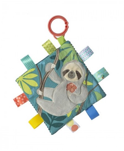 Soothing Sensory Crinkle Me Toy with Baby Paper & Squeaker 6.5 X 6.5 Molasses Sloth $19.16 - Baby Teether Toys