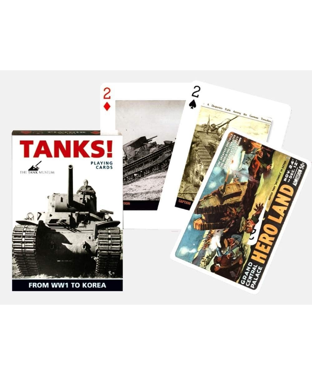 00 1542 Tanks Playing Cards $18.26 - Card Games