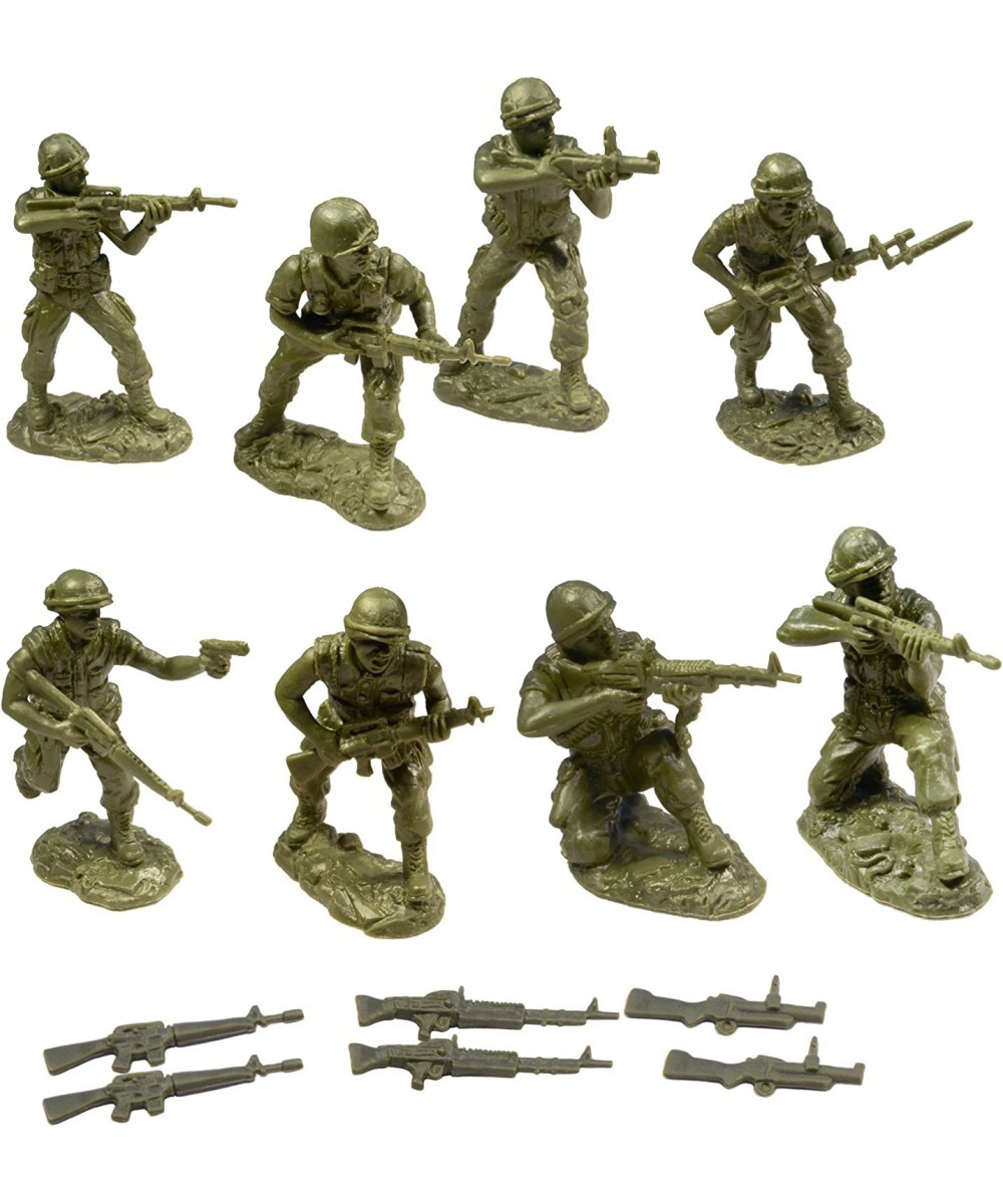 TSSD Vietnam UNITED STATES MARINES: 16 OD GREEN 1:32 Plastic Army Men Figures $53.93 - Play Figure Playsets