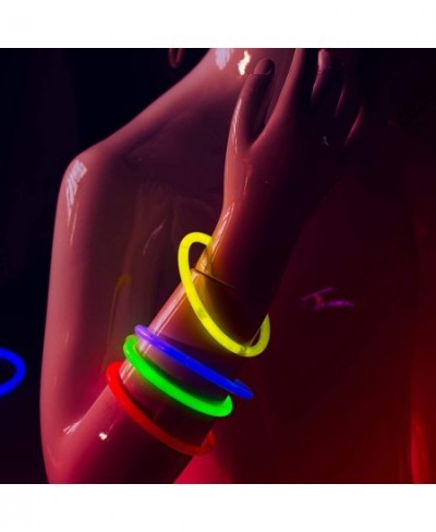 100 8" Crown Glow Light Stick Bracelets WHOLESALE PACK $20.03 - Kids' Dress-Up Accessories