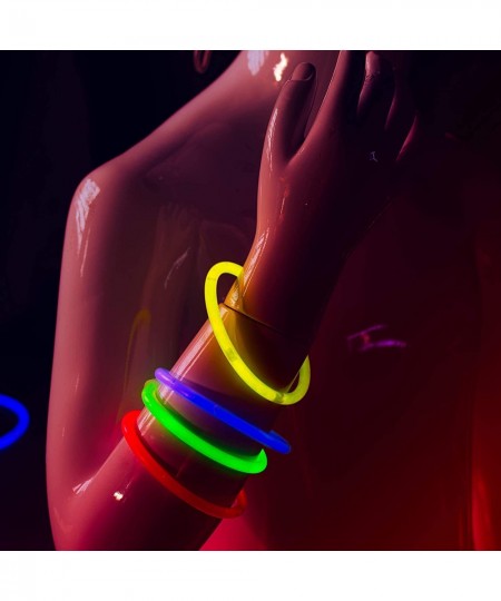 100 8" Crown Glow Light Stick Bracelets WHOLESALE PACK $20.03 - Kids' Dress-Up Accessories