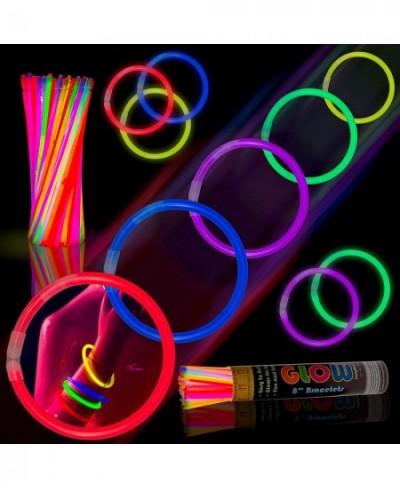 100 8" Crown Glow Light Stick Bracelets WHOLESALE PACK $20.03 - Kids' Dress-Up Accessories